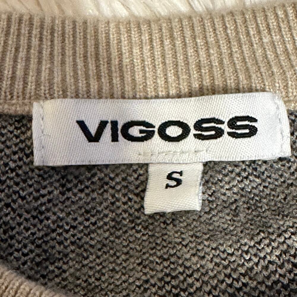 VIGOSS BOSTON EAST COAST CROP SWEATER SZ S - Picture 3 of 8